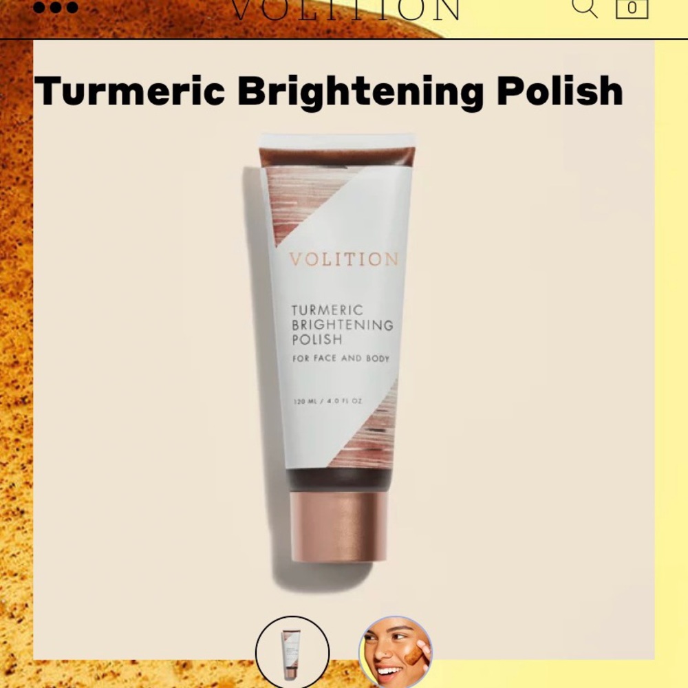 Turmeric brightening polish - Face and body - Visibly brightens and smooths